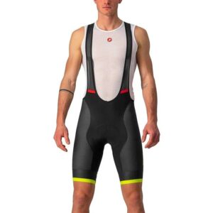 Castelli Competizione Kit Men's Cycling Bibshort (Black/Electric Lime)