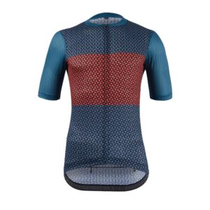 Gambitt Scalata Mens Cycling Jersey (Red Mosaic)