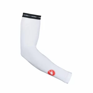 Castelli UPF 50+ Arm Sleeves (White)